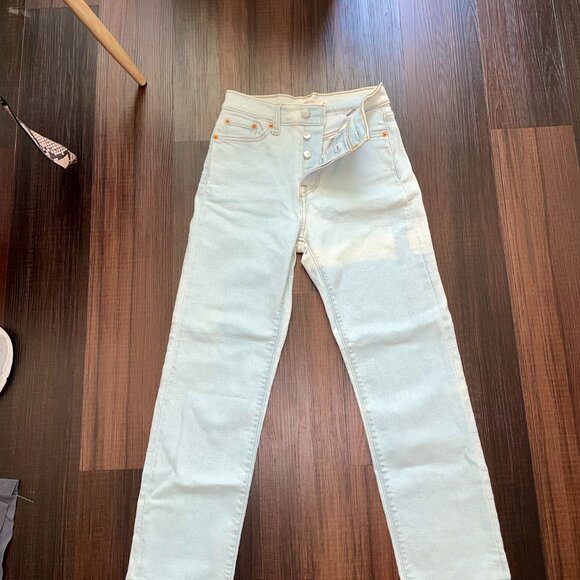 Levi's Jeans Wedgie Straight Fit Size 25 - Picture 12 of 12